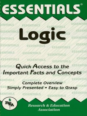 cover image of Logic Essentials